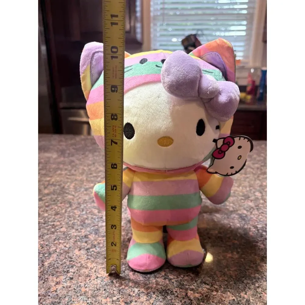 Hello Kitty Pastel Striped Cat Costume Plush - Picture 16 of 16